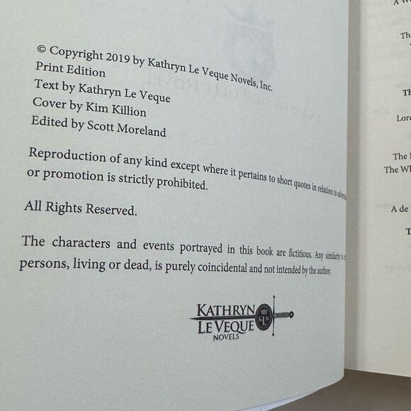 StormWolfe by Kathryn Le Veque (Sons of De Wolfe) (2019, Paperback) - Picture 4 of 4